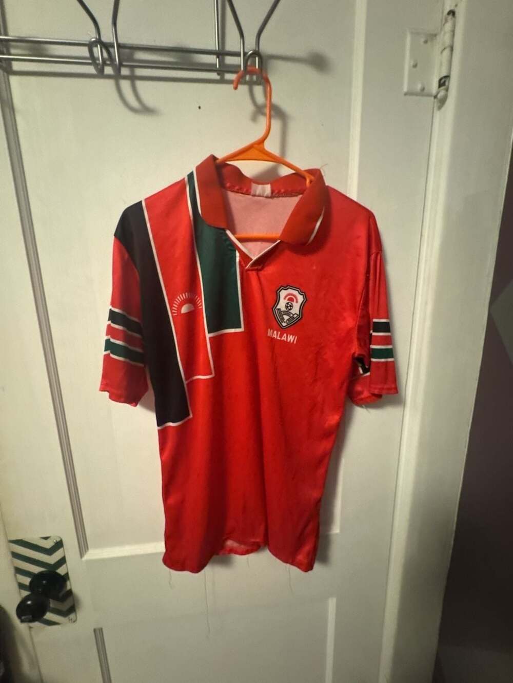Vintage Malawi National Football Team Home Soccer Jersey